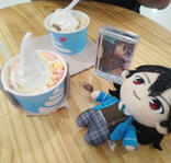 Froyo Date with Rei ... and a friend tagging along