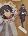 Rosetta and Acrylic of Rei! Ignore the missing stand parts... :D
